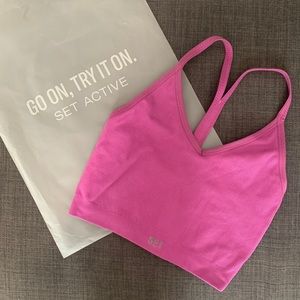 Like New SET ACTIVE Sculptflex Ribbed V XS/S